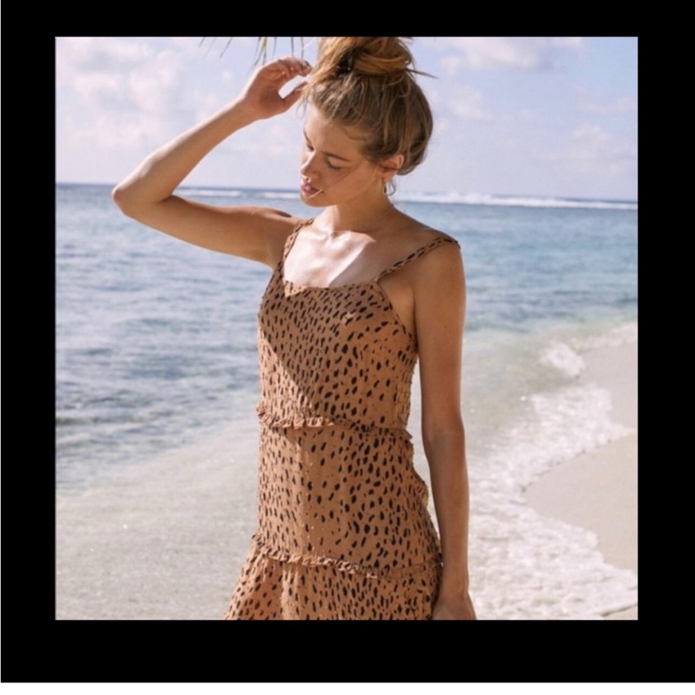 Auguste the label leopard dress size 4